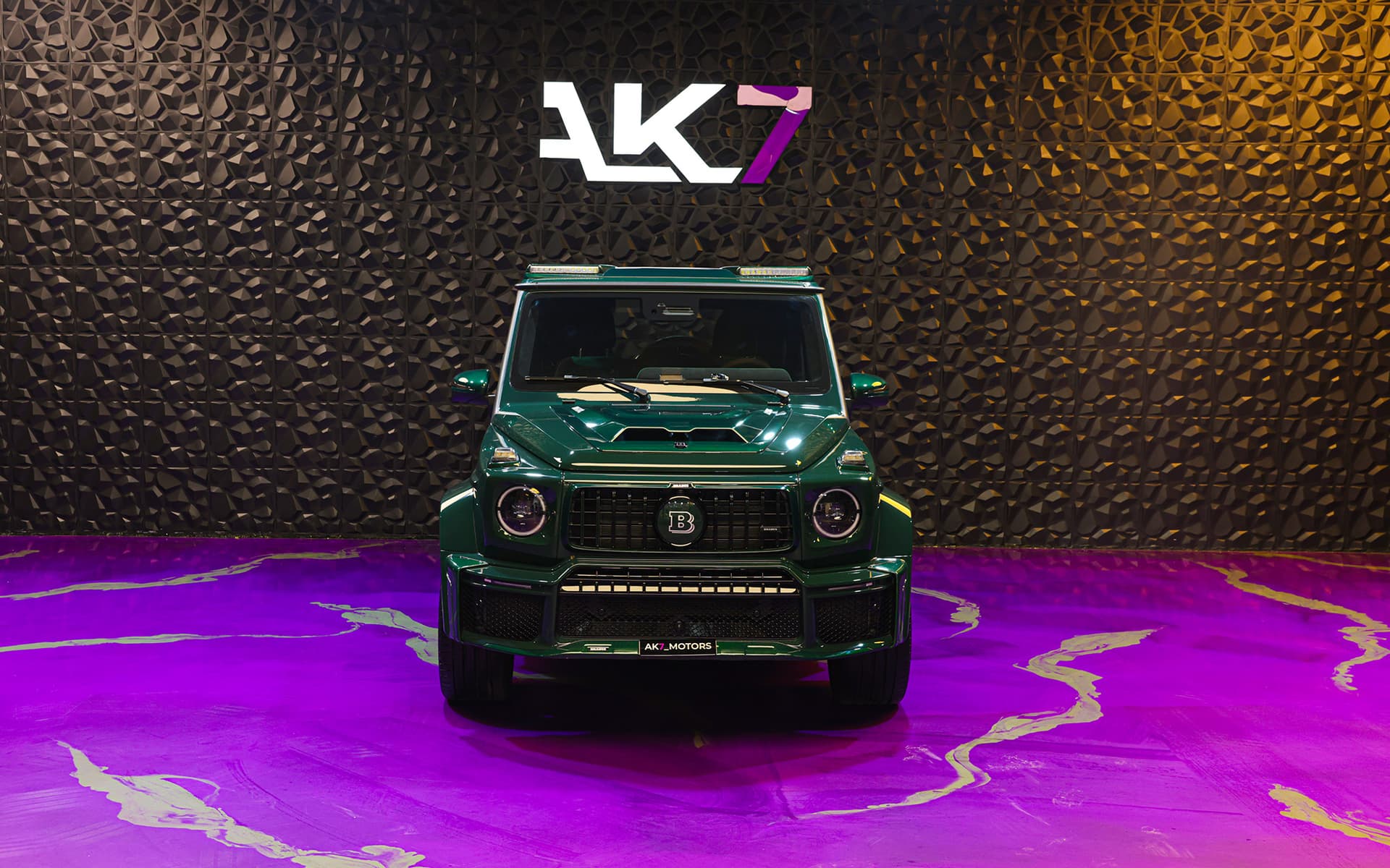 2026 Brabus Mercedes-AMG G 63 Dark Green & Dark / Green 2