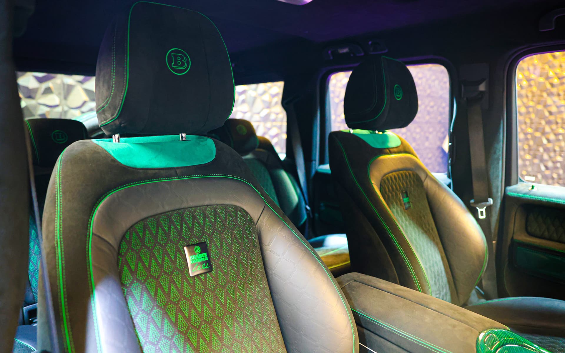 2026 Brabus Mercedes-AMG G 63 Dark Green & Dark / Green 18