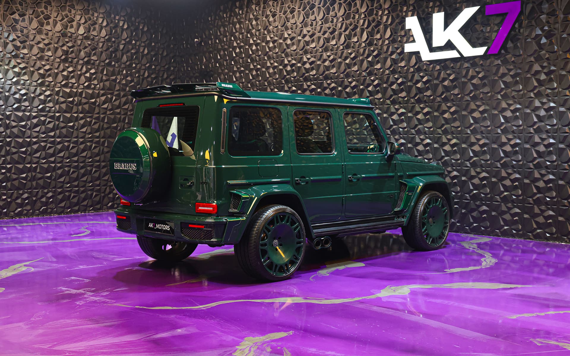 2026 Brabus Mercedes-AMG G 63 Dark Green & Dark / Green 9