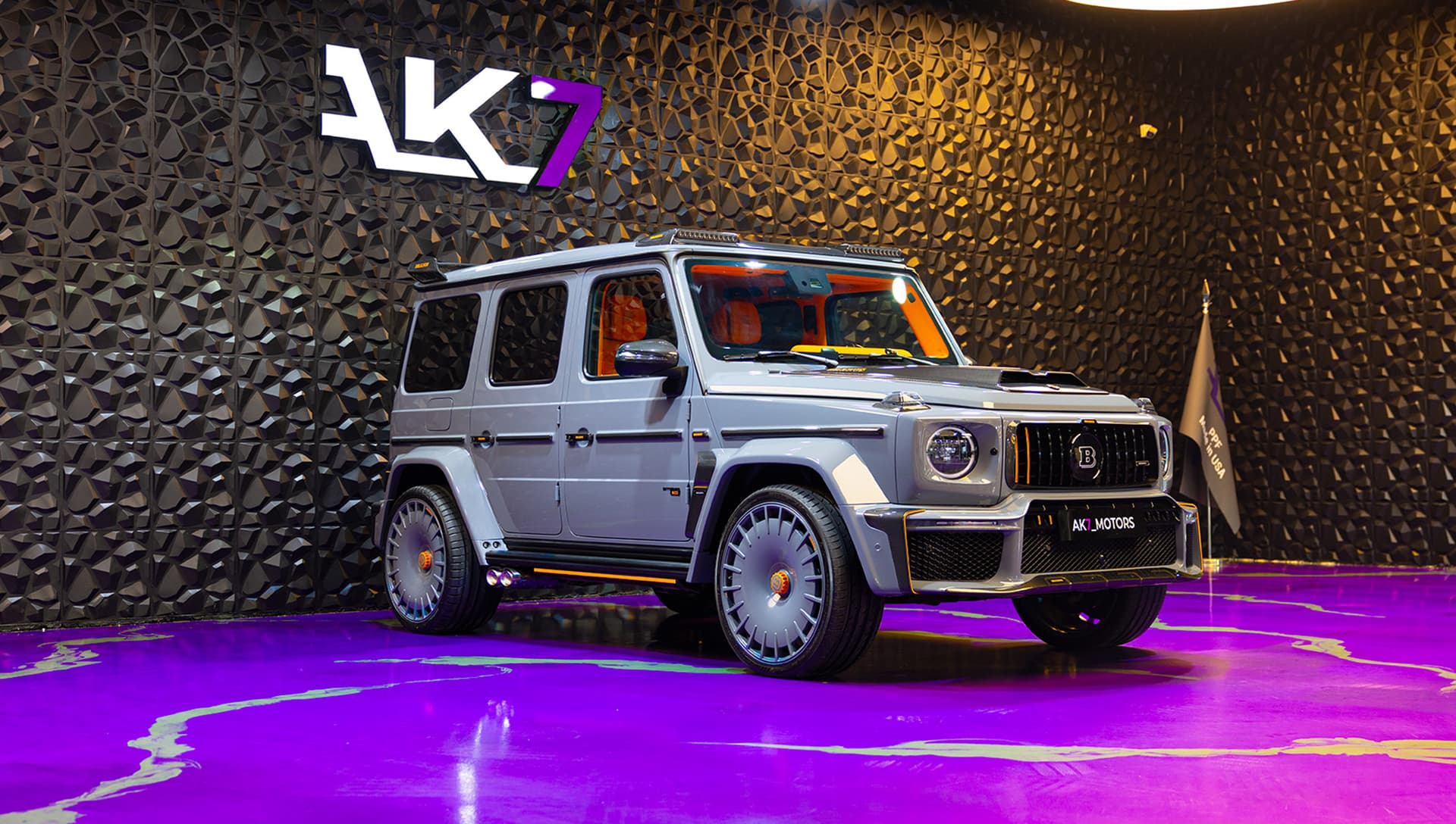 2023 Brabus Mercedes-AMG G 63 800 Grey & Orange