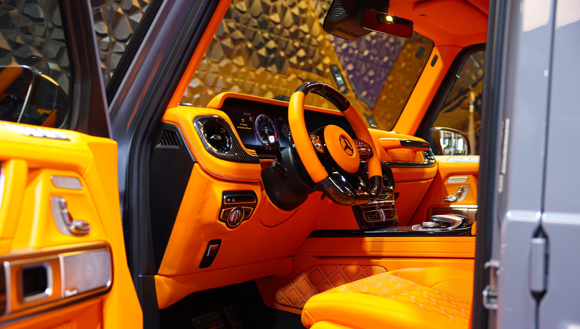 2023 Brabus Mercedes-AMG G 63 800 Grey & Orange 16