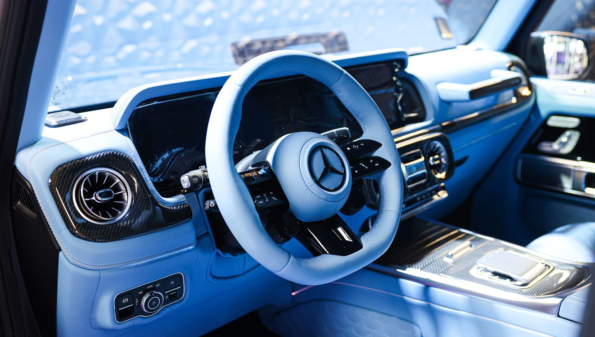 2026 Brabus Mercedes-AMG G 63 Grey & Baby Blue 11