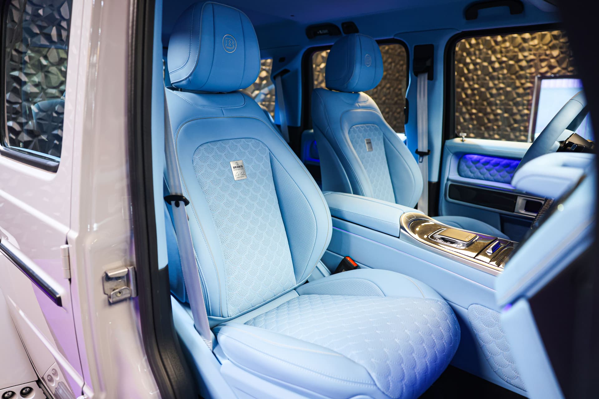 2026 Brabus Mercedes-AMG G 63 Grey & Baby Blue 12