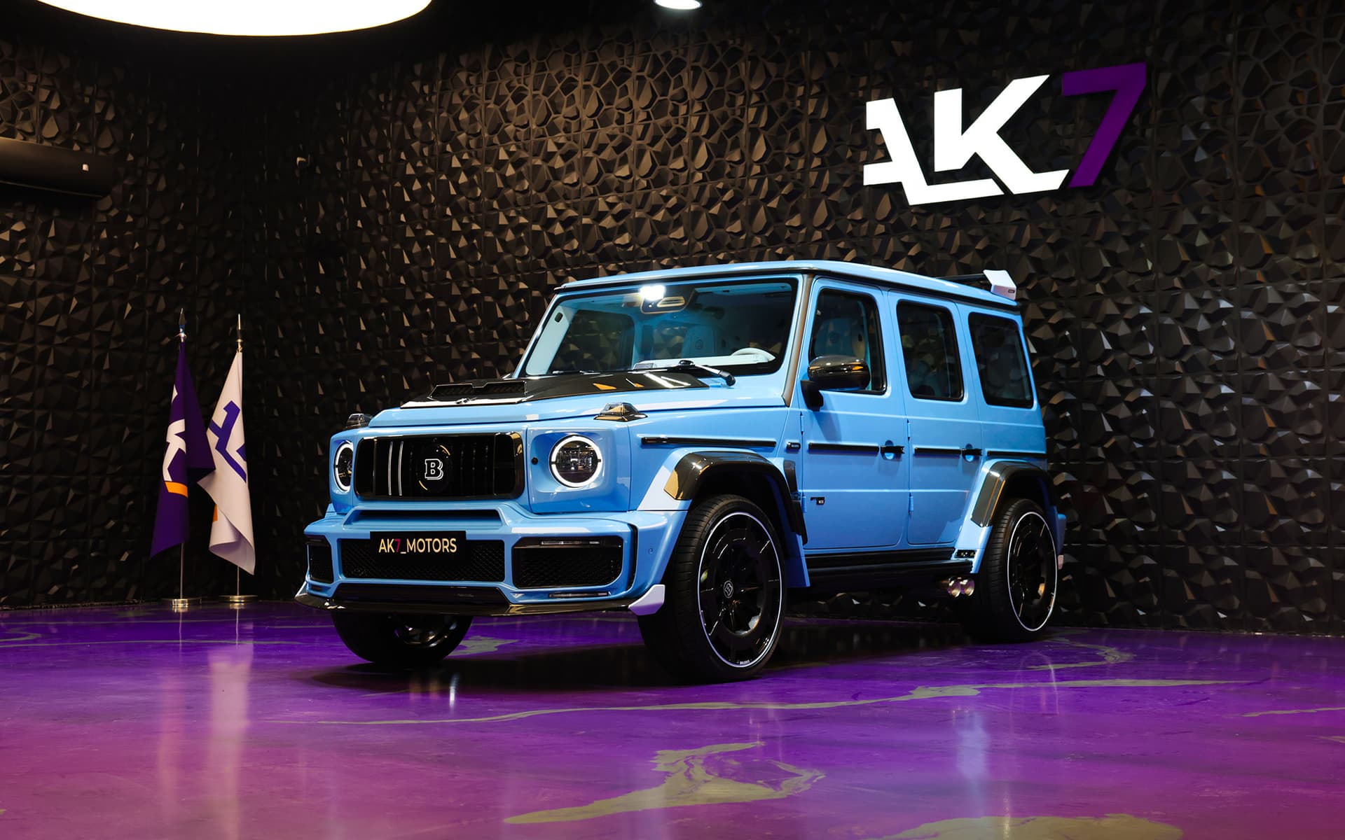 2022 Brabus 900 Rocket Edition Baby Blue 3