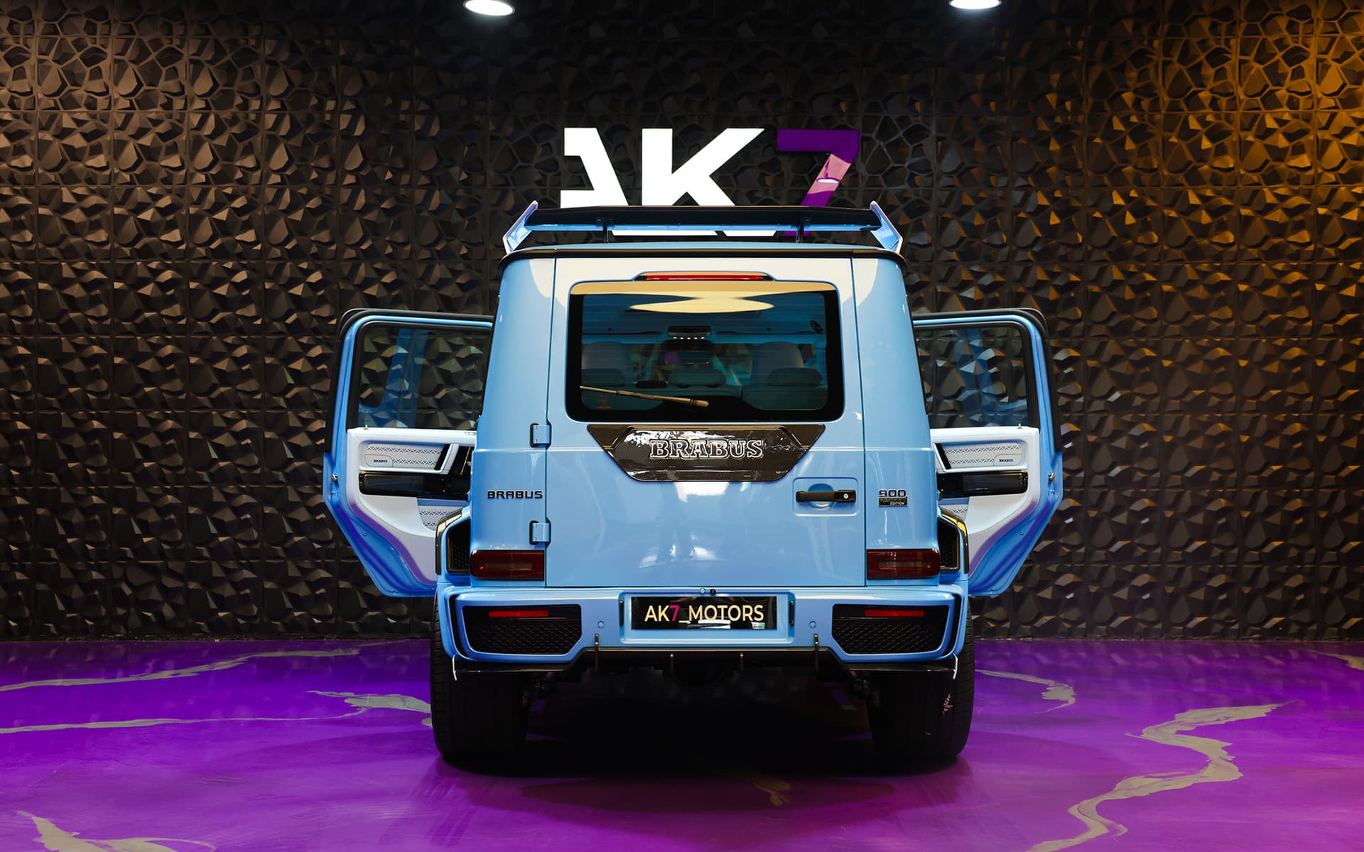 2022 Brabus 900 Rocket Edition Baby Blue 8