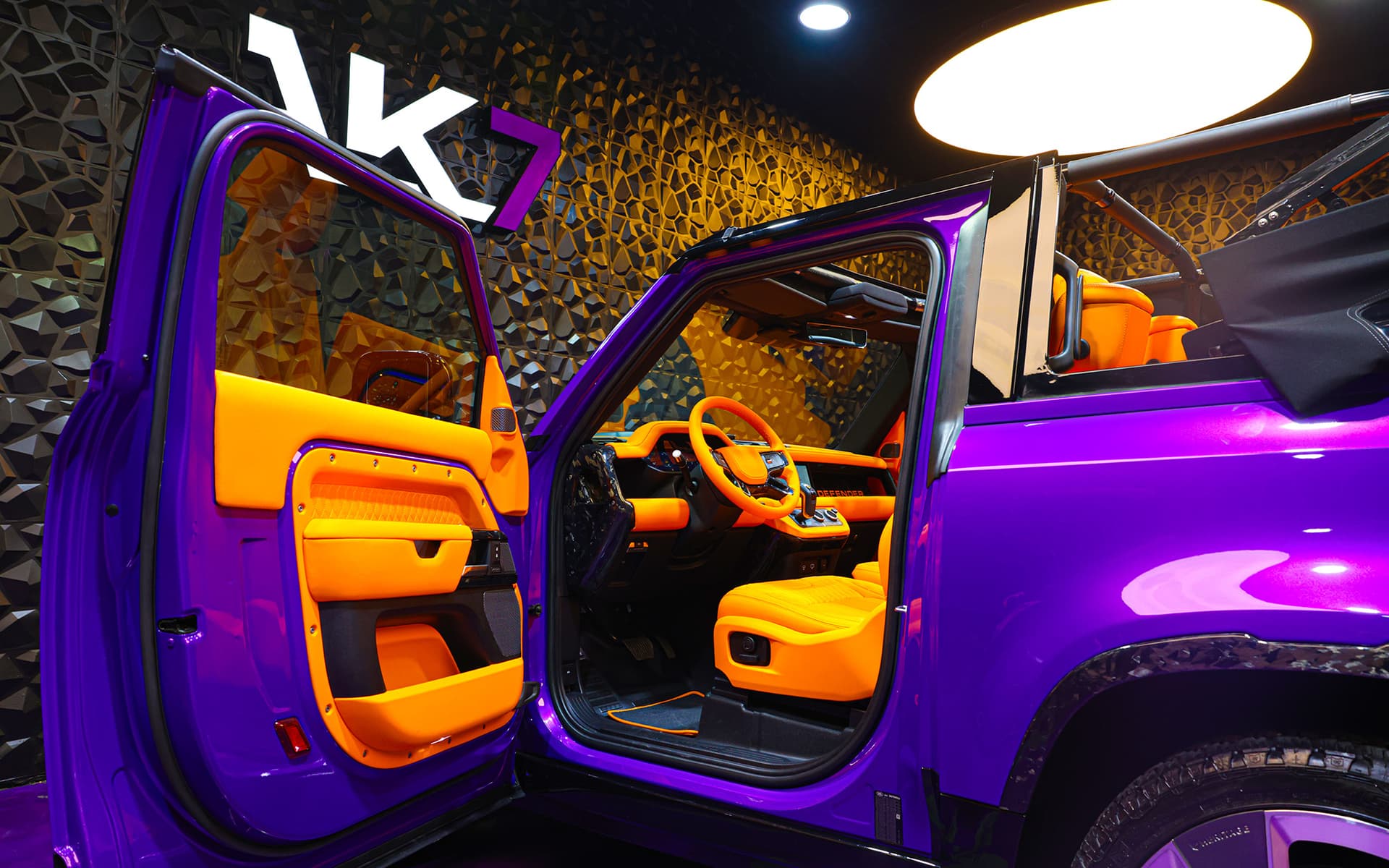 2022 Land Rover Defender 110 Convertible Purple 12