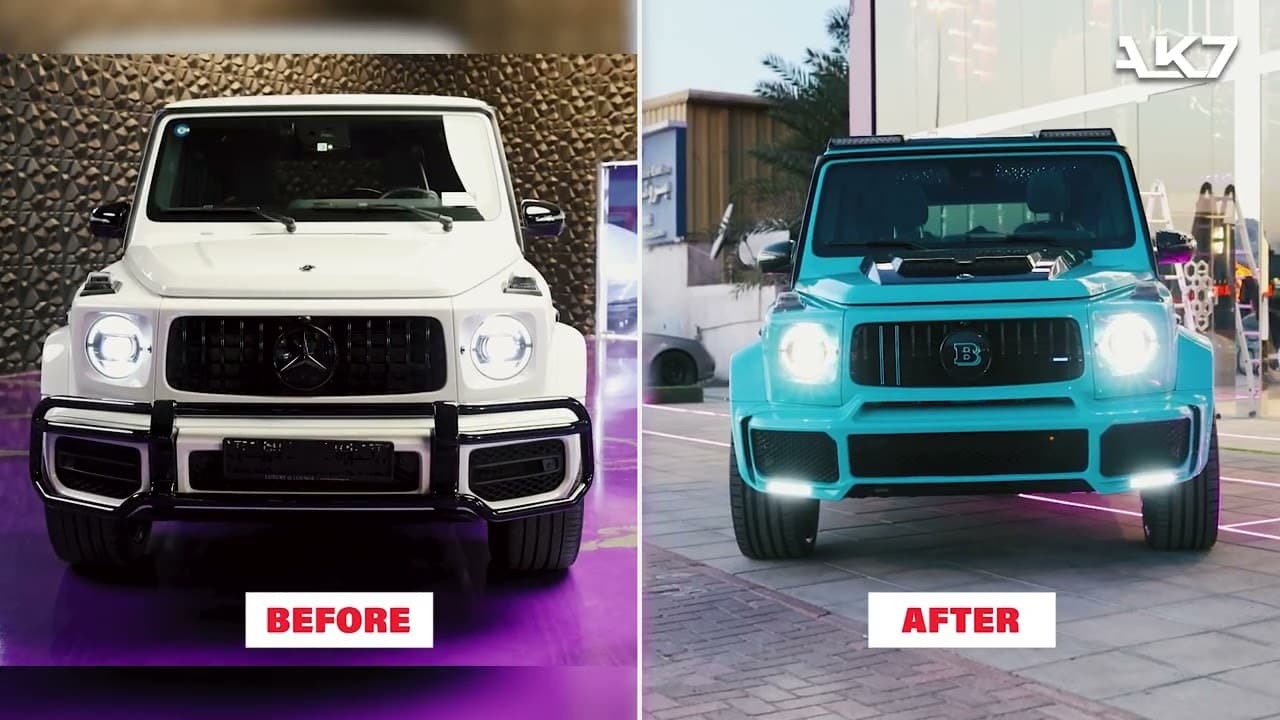 g63 converted into Brabus 900 at Auto Ak7 , Amazing Transformation !!